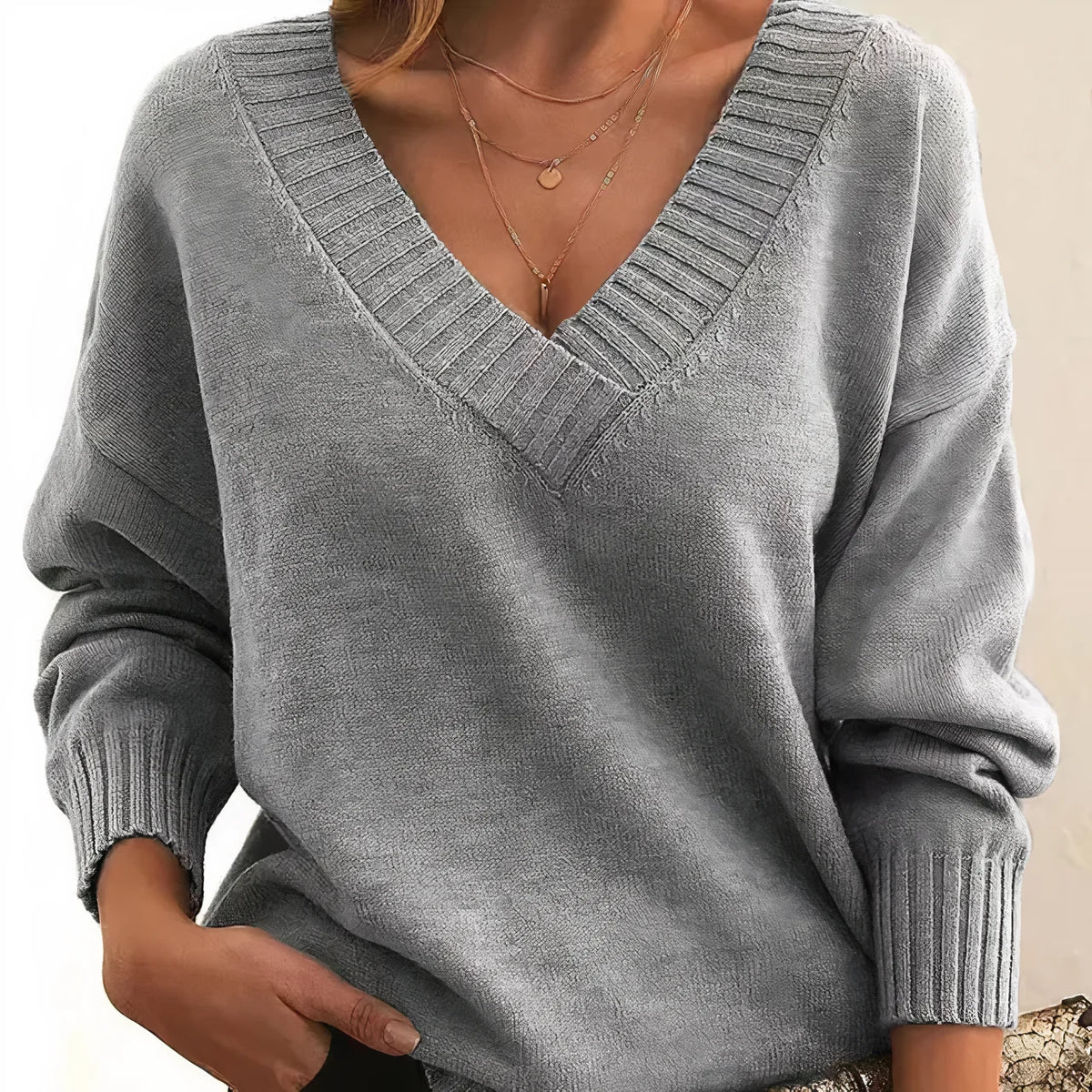 Sweater Cashmere Silky-Soft Regular Fit