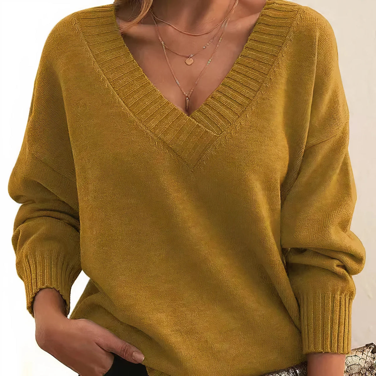 Sweater Cashmere Silky-Soft Regular Fit