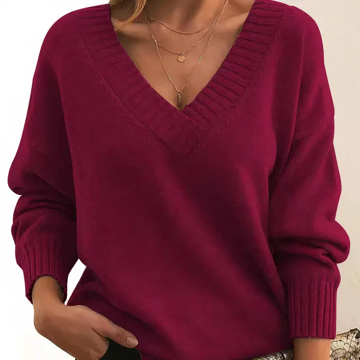 Sweater Cashmere Silky-Soft Regular Fit
