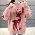 Sweater Christmas Pattern Loose Fit & Soft Knit