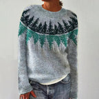 Sweater Loose Fit Nordic Pattern