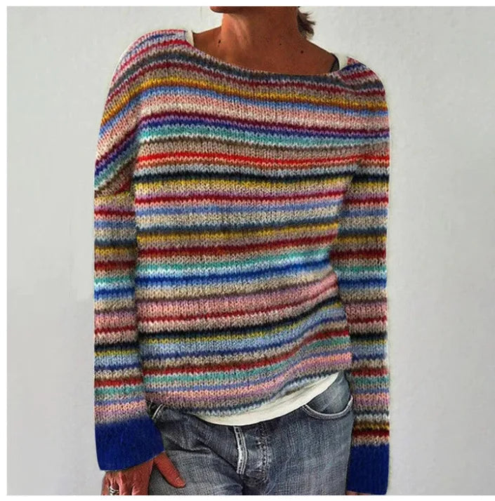 Sweater Loose Fit Nordic Pattern