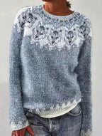Sweater Loose Fit Nordic Pattern