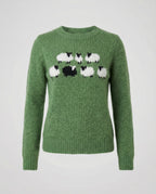 Sweater Nordic Pattern Warming Casual Fit