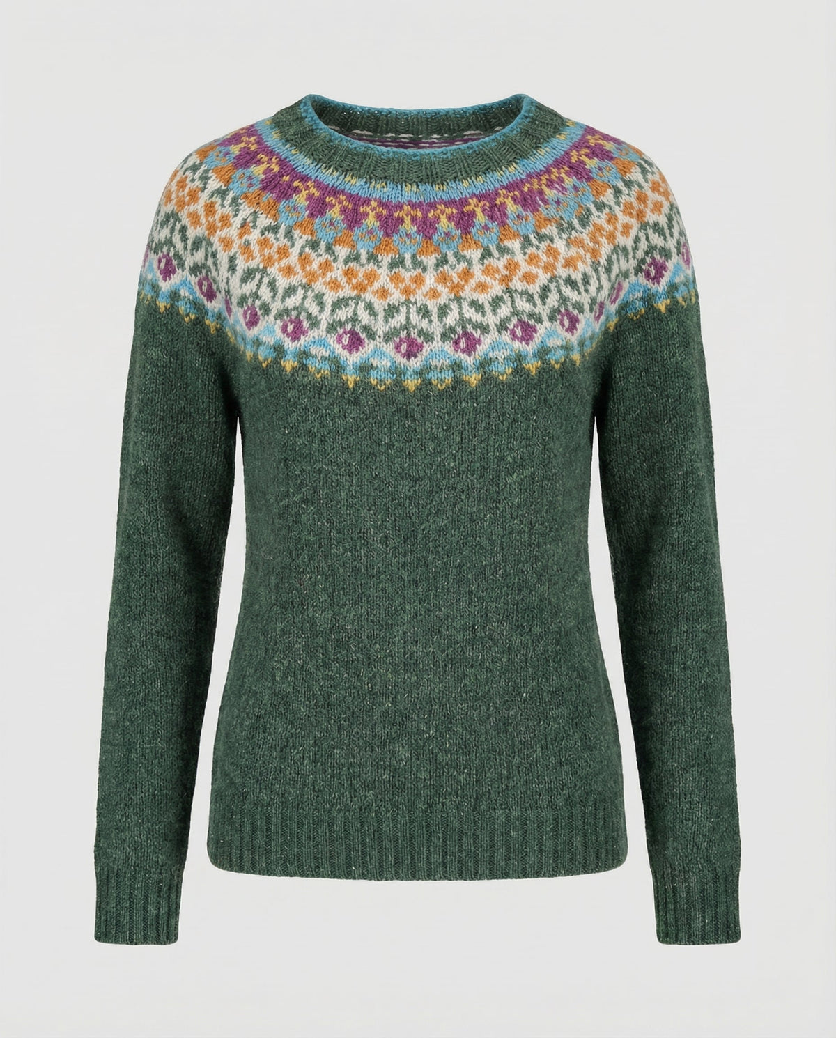Sweater Nordic Pattern Warming Casual Fit