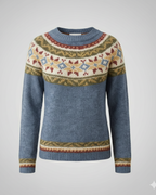 Sweater Nordic Pattern Warming Casual Fit