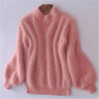 Sweater Open-Knit Lightweight Relaxed Oversized Fit