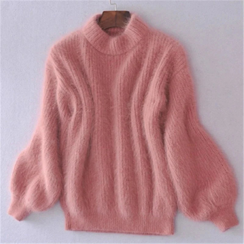 Sweater Open-Knit Lightweight Relaxed Oversized Fit