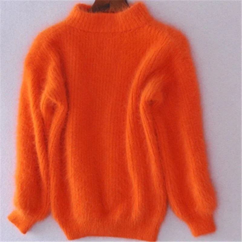 Sweater Open-Knit Lightweight Relaxed Oversized Fit