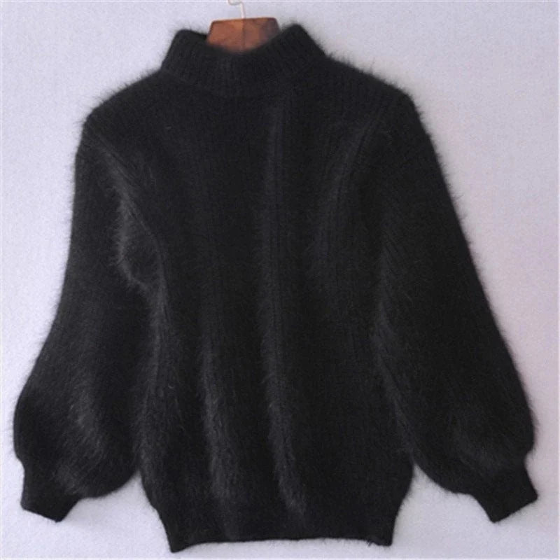 Sweater Open-Knit Lightweight Relaxed Oversized Fit
