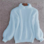 Sweater Open-Knit Lightweight Relaxed Oversized Fit