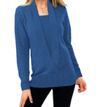 Sweater Soft Knitted Breathable Loose Fit