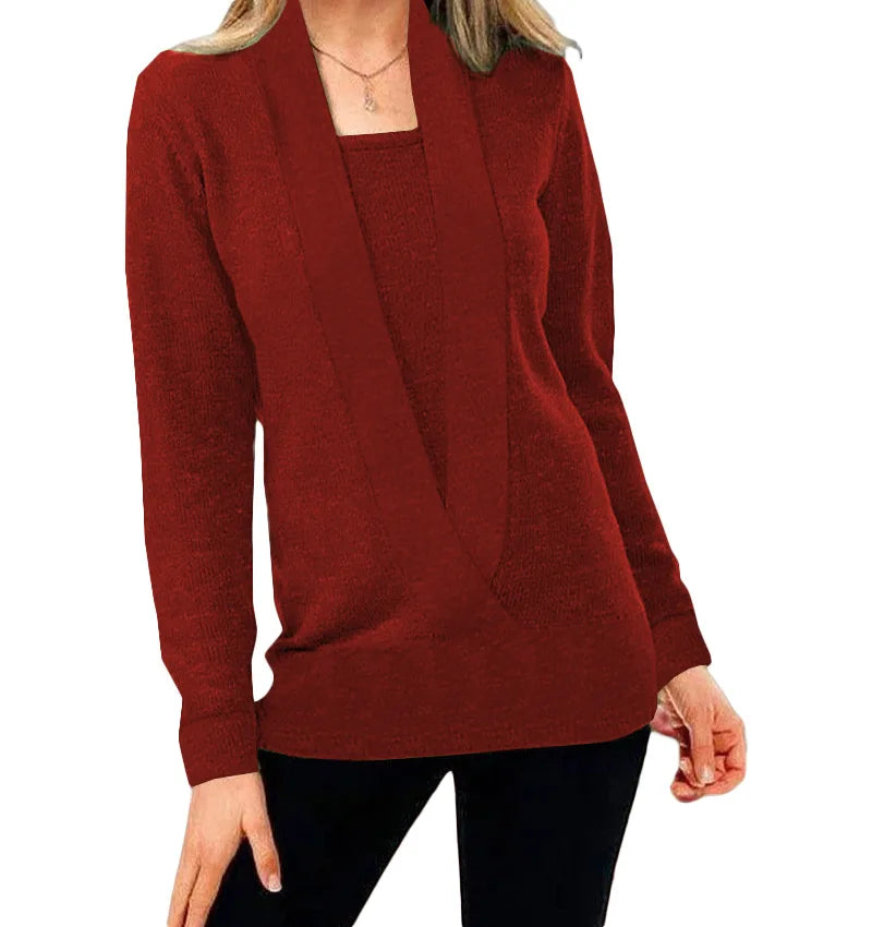 Sweater Soft Knitted Breathable Loose Fit