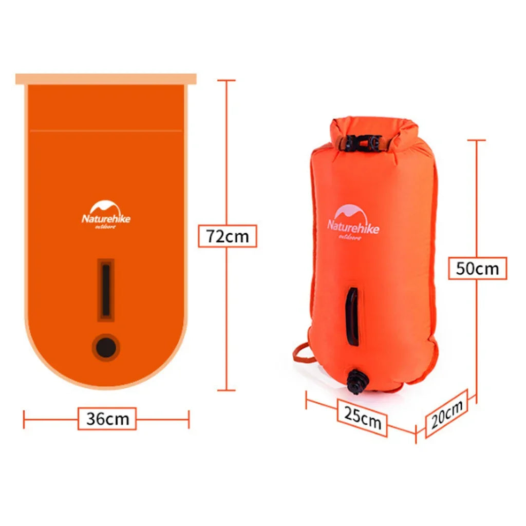 Swim Buoy High-Visibility Waterproof Compartment