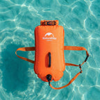 Swim Buoy Waterproof Compartment Adjustable Tow Line High-Visibility