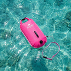 Swim Buoy Waterproof Compartment Adjustable Tow Line High-Visibility