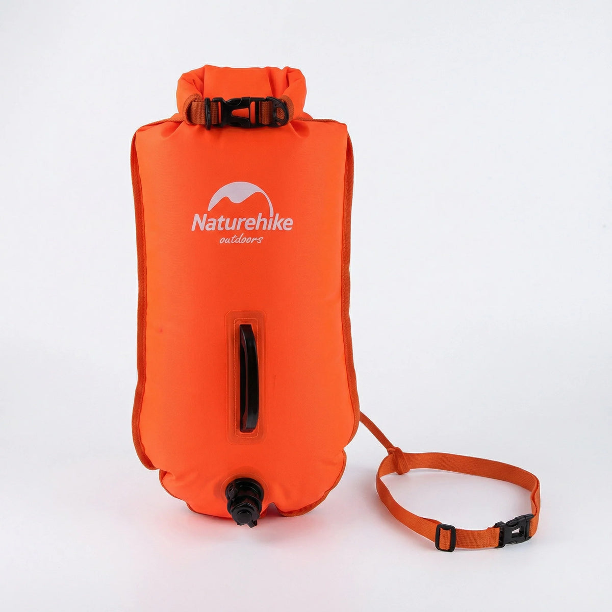 Swim Buoy Waterproof Compartment Adjustable Tow Line High-Visibility