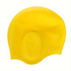 Swim Cap Silicone Ear Pockets Roomy Fit