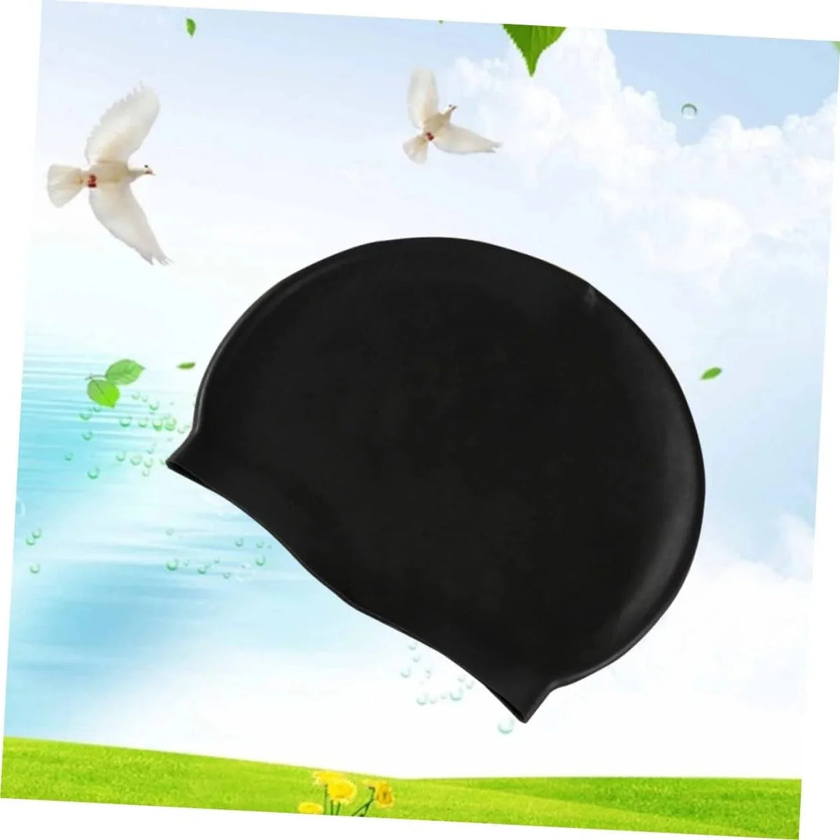 Swim Cap Turban Twist Stretchable & Quick-Dry