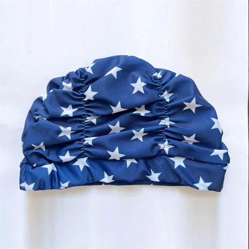 Swim Cap Turban Twist Stretchable & Quick-Dry