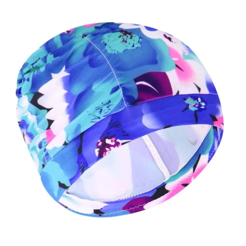 Swim Cap Turban Twist Stretchable & Quick-Dry