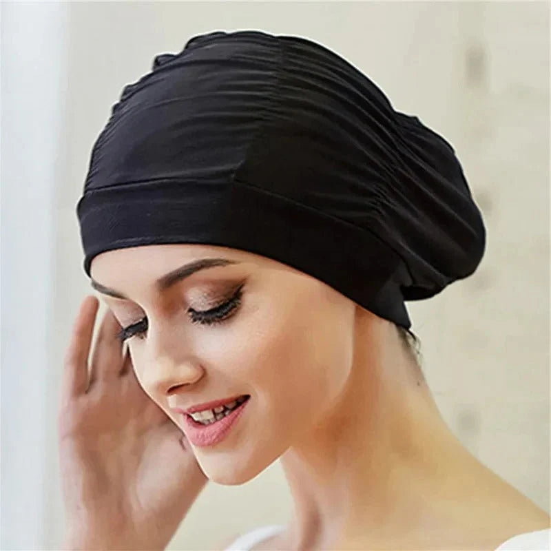 Swim Cap Turban Twist Stretchable & Quick-Dry