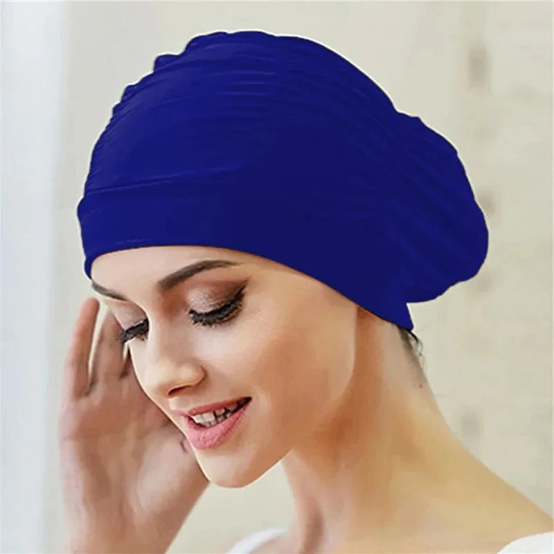 Swim Cap Turban Twist Stretchable & Quick-Dry