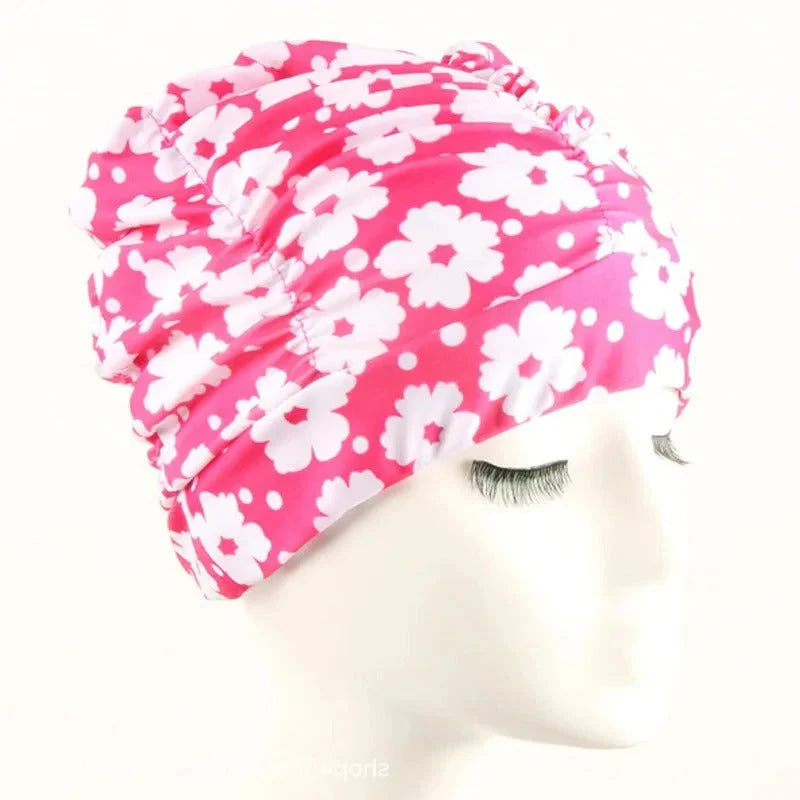 Swim Cap Turban Twist Stretchable & Quick-Dry