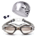 Swim Goggles 180° Panoramic Anti-Fog & UV Protection