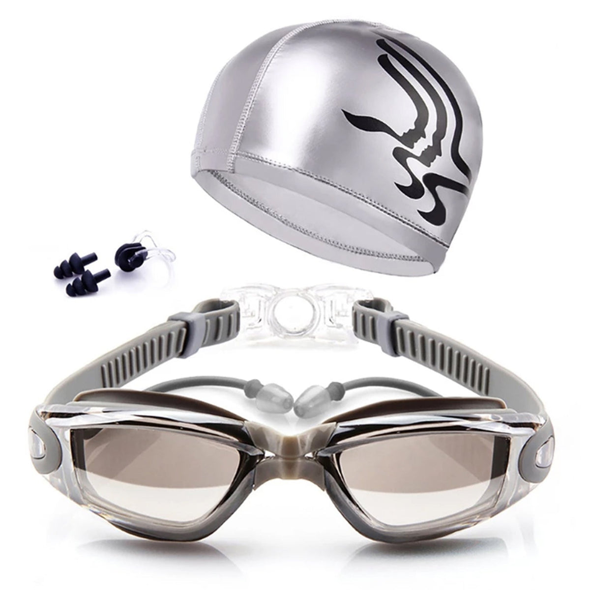 Swim Goggles 180° Panoramic Anti-Fog & UV Protection