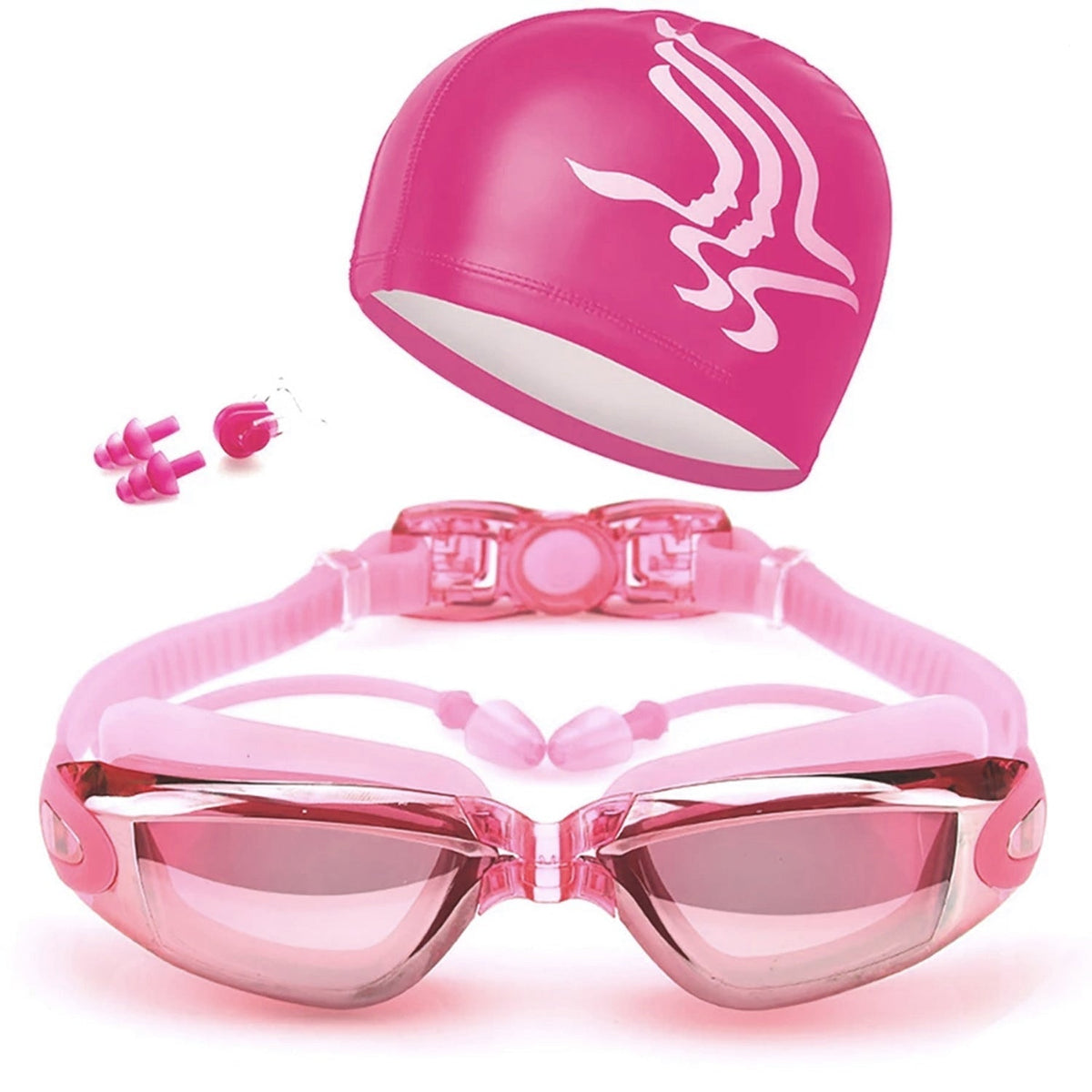 Swim Goggles 180° Panoramic Anti-Fog & UV Protection