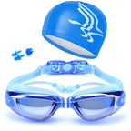Swim Goggles 180° Panoramic Anti-Fog & UV Protection