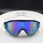 Swim Goggles Panoramic 180-Degree Anti-Fog Silicone Seal & Adjustable Strap