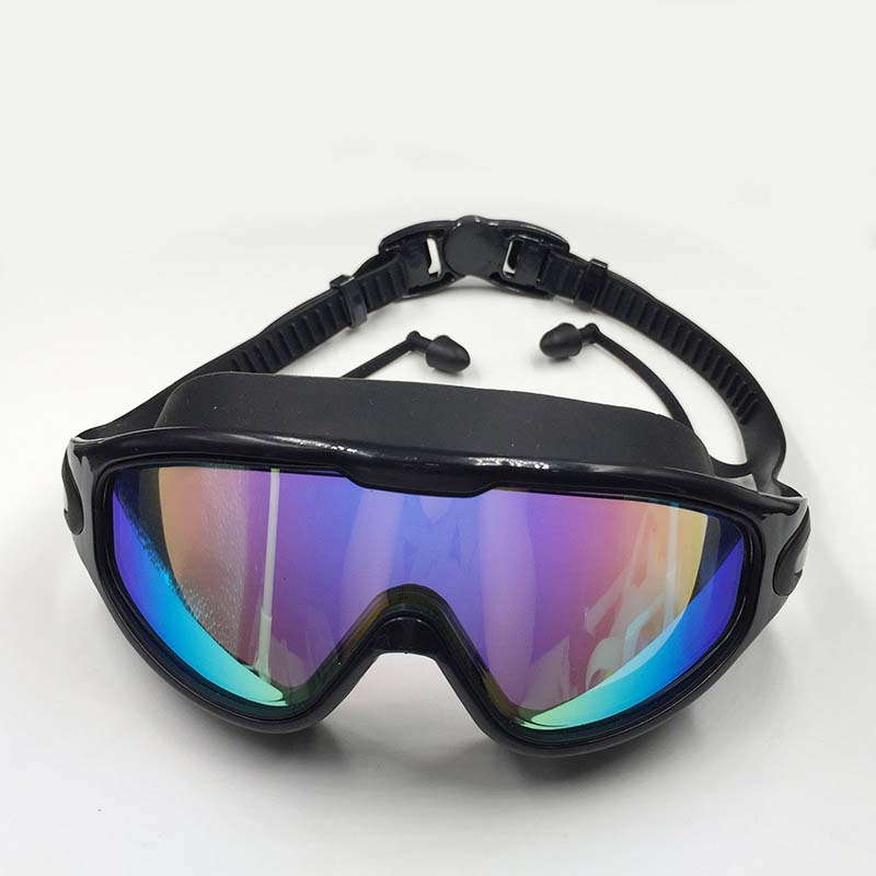 Swim Goggles Wide 180 Degree Anti-Fog & Silicone Seal