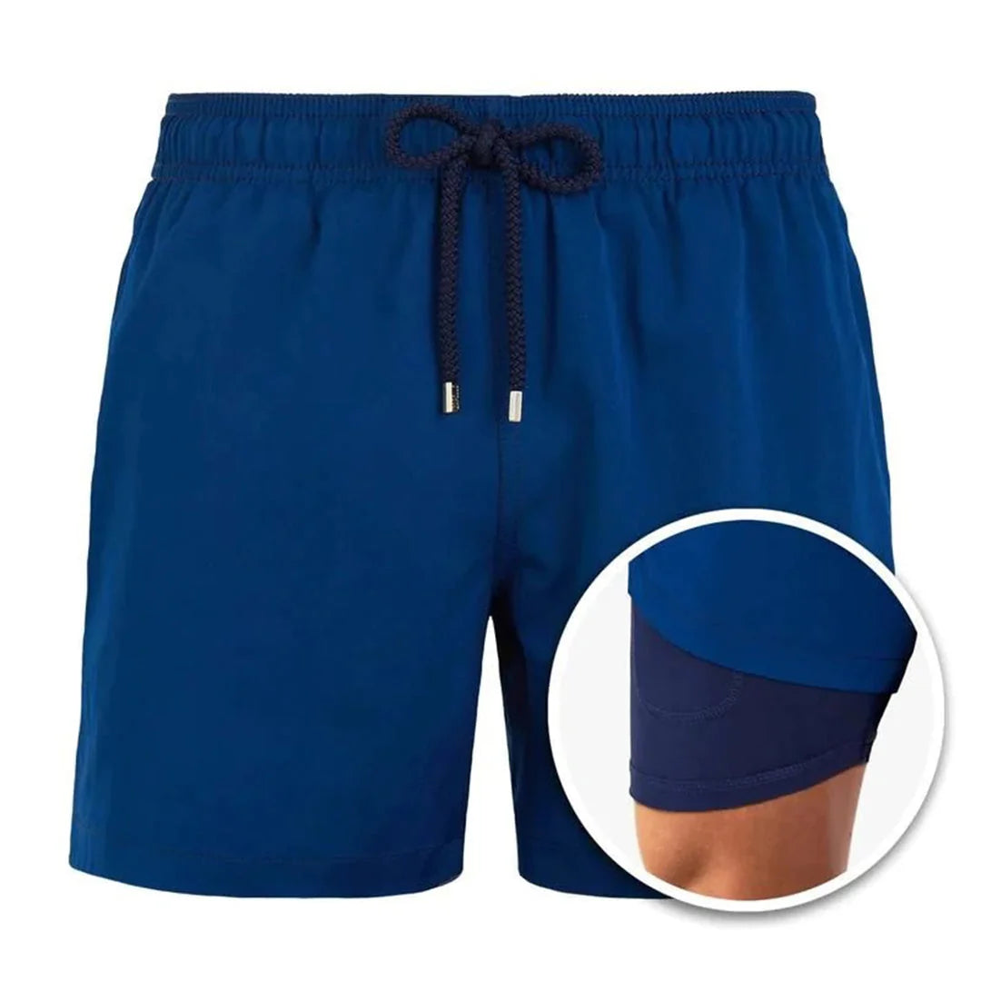 Swim Shorts Lightweight & Quick-Drying Elastic Waistband