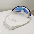Swimming Goggles Wide-Angle Anti-Fog Adjustable Strap