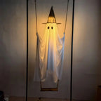 Swinging Ghost Light Wood Frame Remote-Controlled Multi-Mode LED