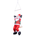 Swinging Santa Decoration Lightweight Fabric Indoor & Outdoor