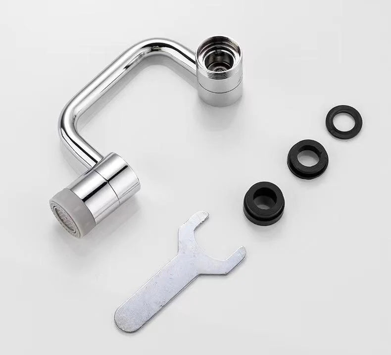 Swivel Faucet Extender 1080 Degree Dual Spray Universal Fit