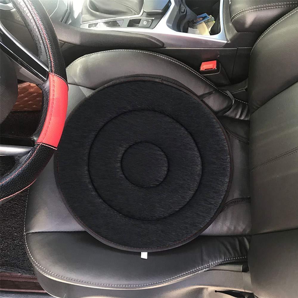 Swivel Seat Cushion 360 Degree Memory Foam Anti-Slip