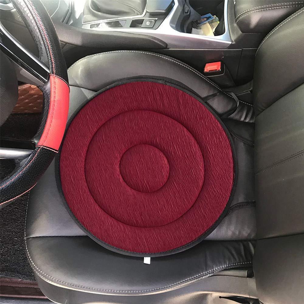 Swivel Seat Cushion 360 Degree Memory Foam Anti-Slip