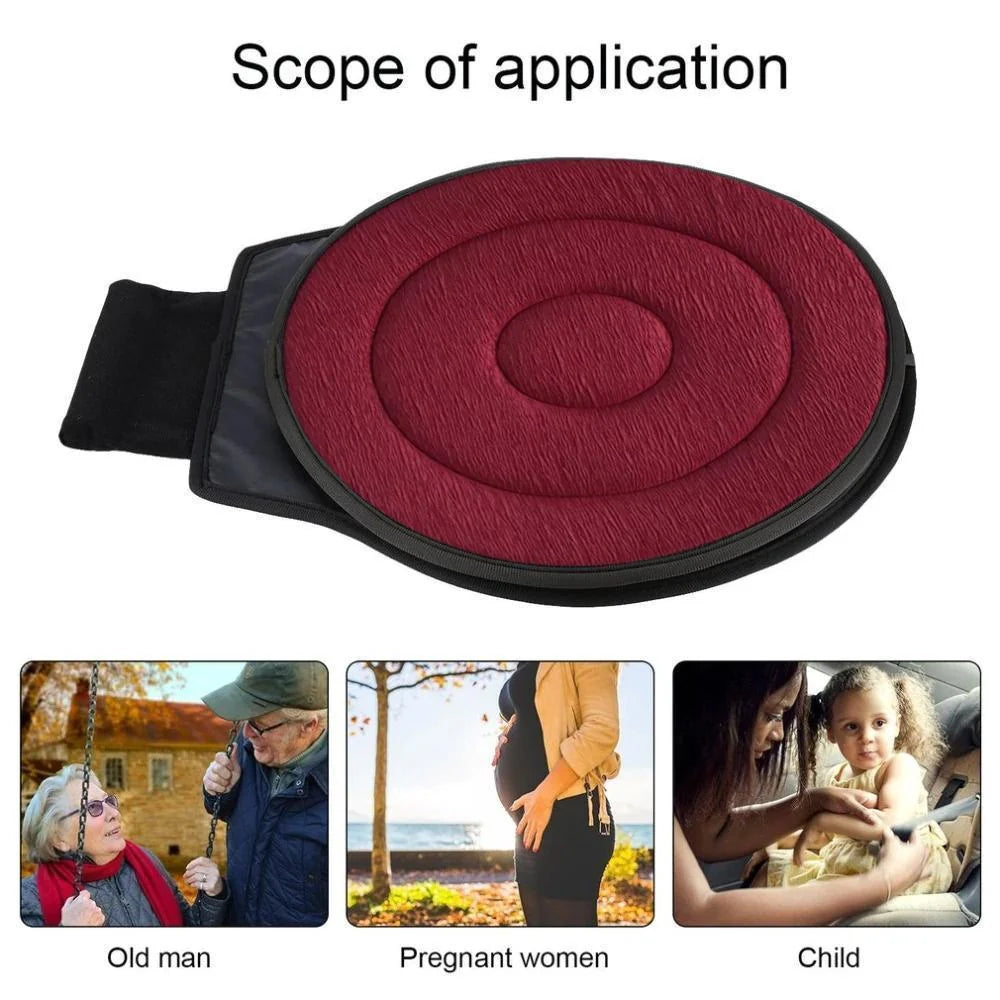 Swivel Seat Cushion 360 Degree Memory Foam Anti-Slip
