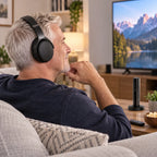 TV Headphones Over-Ear Wireless 160 Ft Range