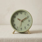 Table Clock Silent Sweep Movement Scandinavian Design