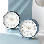 Table Clock Silent Sweep Scandinavian Design