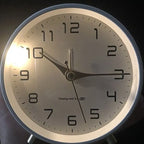 Table Clock Silent Sweep Scandinavian Design