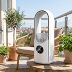 Table Fan Bladeless Rechargeable Quiet