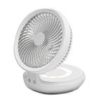 Table Fan Foldable & Oscillating USB Rechargeable