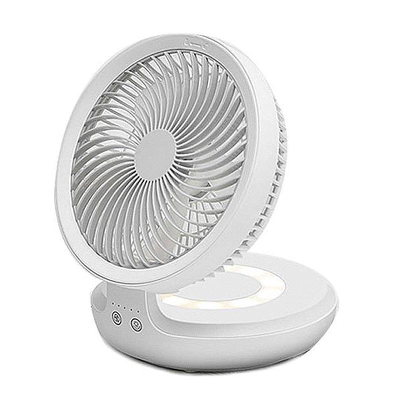 Table Fan Foldable & Oscillating USB Rechargeable