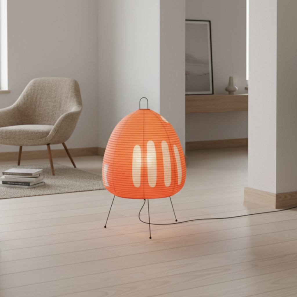 Table & Floor Lamp Rice Paper Indoor Outdoor